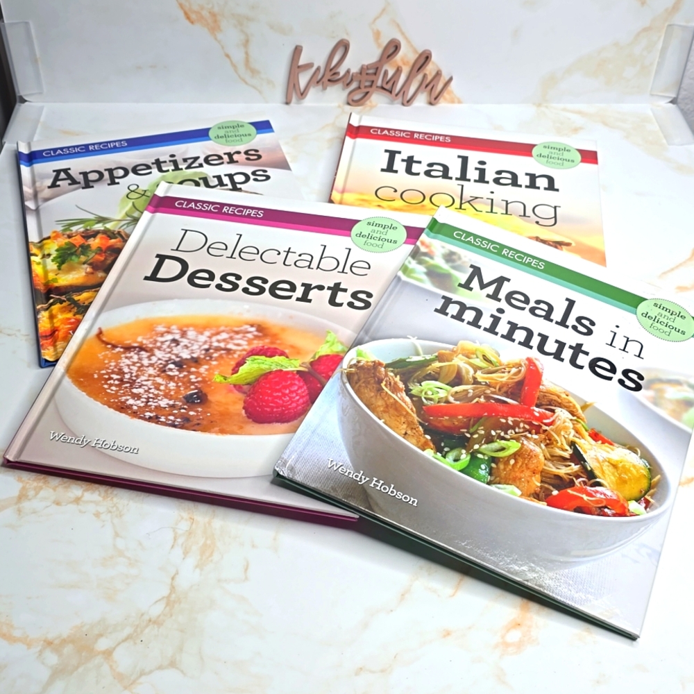 Bundle of cooking books